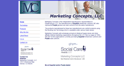 Desktop Screenshot of marketingcncpts.com